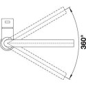 Кухонный смеситель BLANCO LANORA, нержавеющая сталь