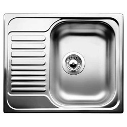 Nerūsējošā tērauda izlietne BLANCO TIPO 45 S Mini, 60.5x50 cm, Matēta virsma