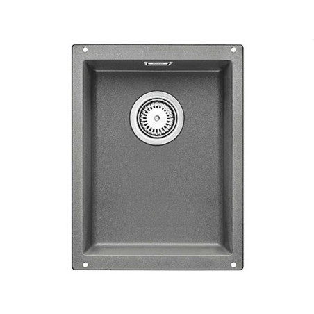 Под столешницей устанавливается мойка BLANCO SUBLINE 320-U, 35x40 см, алюминиевая.