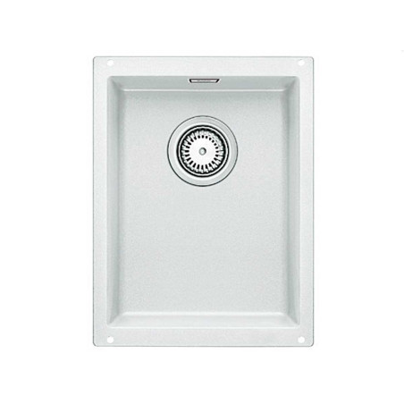 Under the countertop mounted sink BLANCO SUBLINE 320-U, 35x40 cm, White