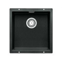 Под столешницей устанавливается мойка BLANCO SUBLINE 400-U, 43x40 см, антрацит.