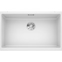 Под столешницей устанавливается мойка BLANCO SUBLINE 700-U, 73x40 см, белая