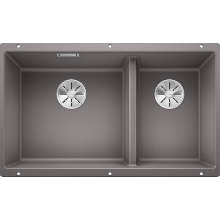 Под столешницей устанавливается мойка BLANCO SUBLINE 430/270-U, 75.5x40 см, алюминиевая.