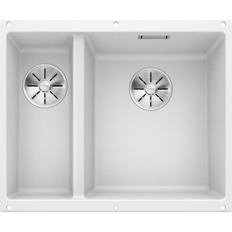 Under-counter sink BLANCO SUBLINE 340/160-U, 55.5x40 cm, White