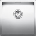 Under the countertop is installed the BLANCO CLARON 400-U sink, 44x44 cm.
