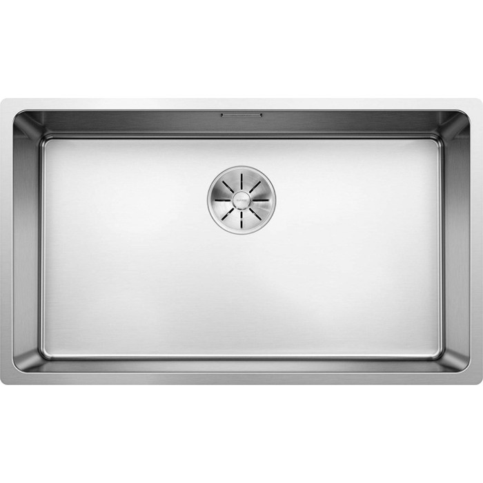 Pa virsmas uzstādīta izlietne BLANCO ANDANO 700-U, 74x44 cm, Bez ekscentriskā vārsta