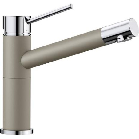 Kitchennis (izlietnes) maisītājs BLANCO ALTA Compact, trifeļu/hromēts