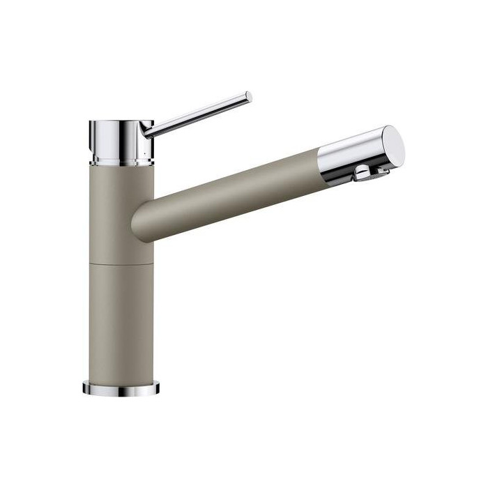 Kitchennis (izlietnes) maisītājs BLANCO ALTA Compact, trifeļu/hromēts
