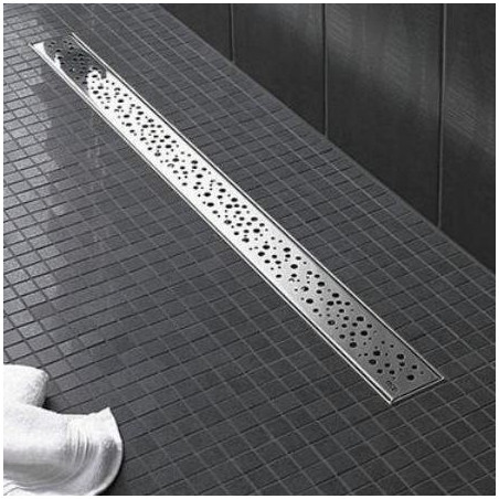 TECEdrainline shower channel grates, drops