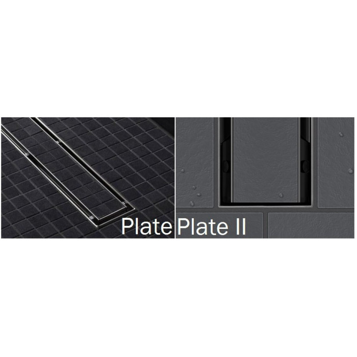 Душевой трап с решеткой для укладки плитки TECEdrainline, Plate