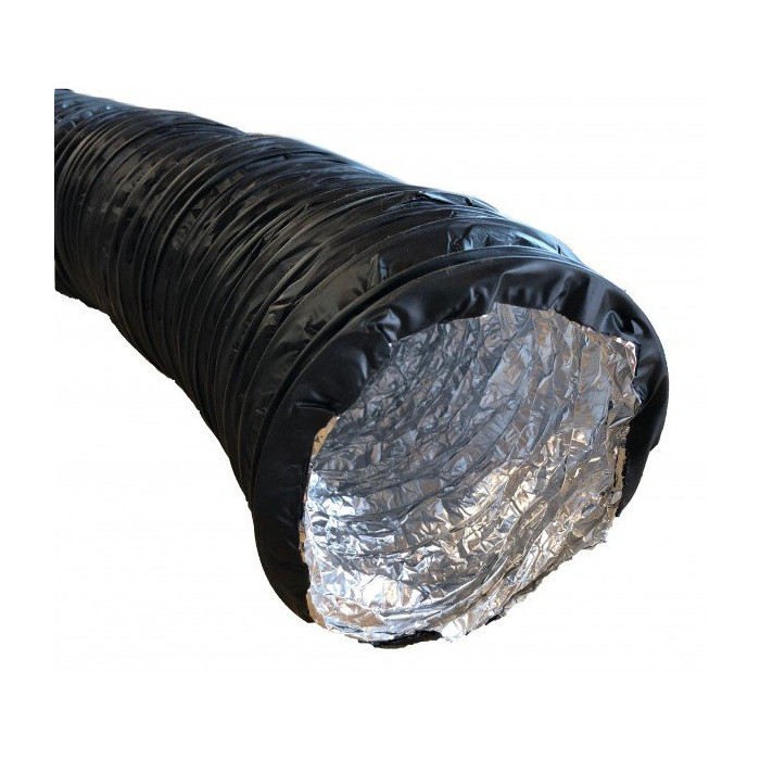 Elastīgs alumīnija kanāls ar PVC pārklājumu REC BALTICVENT Flex Combi 203 mm (10 m)