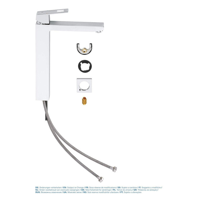 Смеситель для раковины GROHE Eurocube 247 мм, 23406000