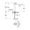 Maisītājs izlietnei GROHE Eurocube 247 mm, 23406000
