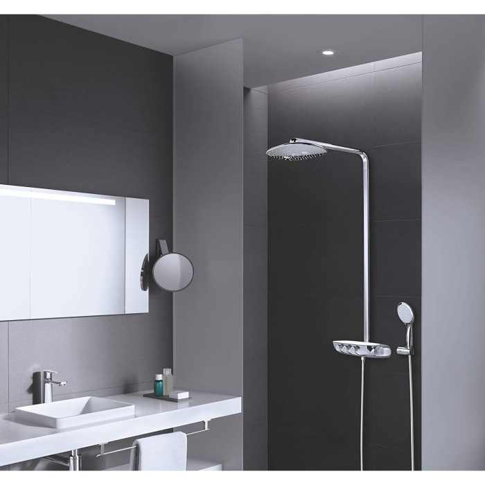 Thermostatic rain shower system GORHE Rainshower SmartControl 360 Duo with handheld shower Power&Soul, 115 26250000