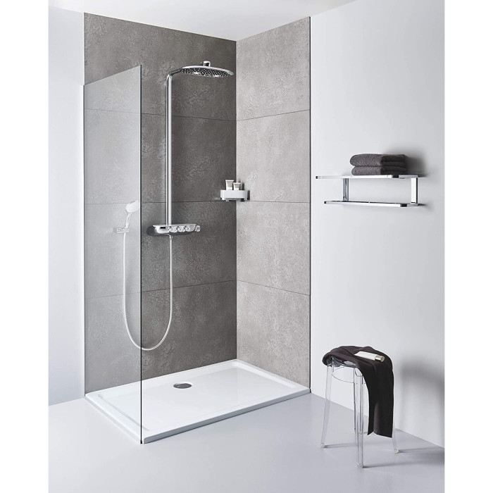 Termostatiska lietus duša sistēma GORHE Rainshower SmartControl 360 Duo ar rokas dušu Power&Soul, 115 26250000