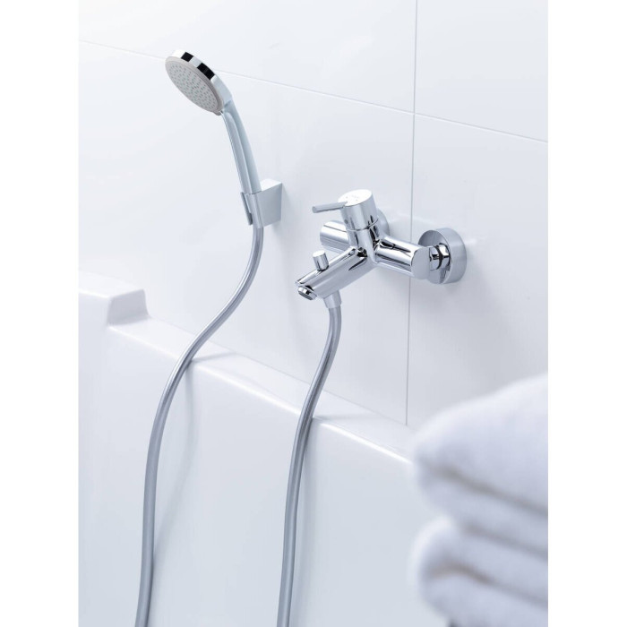 Dušas komplekti HANSGROHE Croma 100 Chrome, 4 funkcijas (Dažādu garumu izvēle)