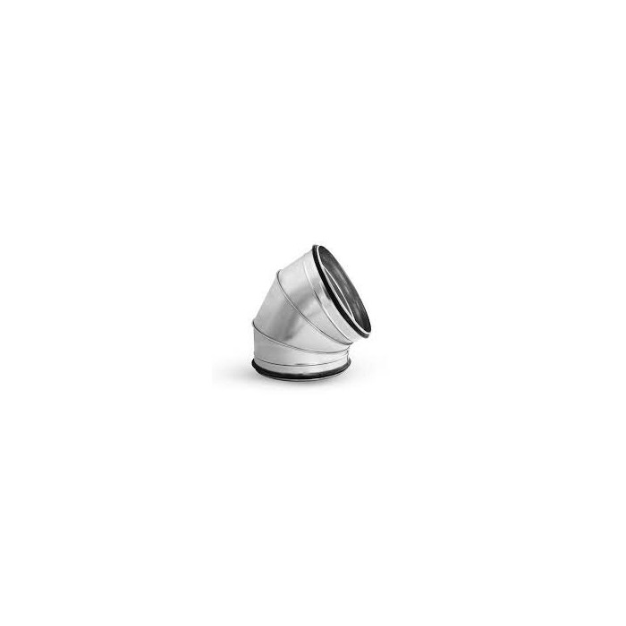 ALNOR ventilation elbow 250 x 45°, segmented