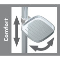 Soap dish for HANSGROHE Casetta'C shower holder, 26519000