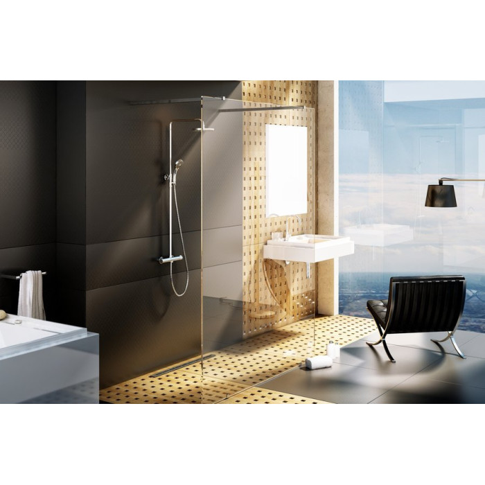 RAVAK Walk-In Free Shower Cabin (Available in various sizes)