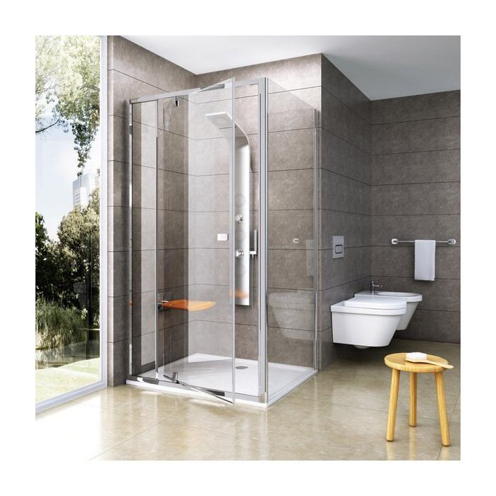RAVAK Pivot PPS stationary shower wall