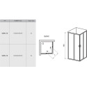 Shower cabin RAVAK Blix BLRV2