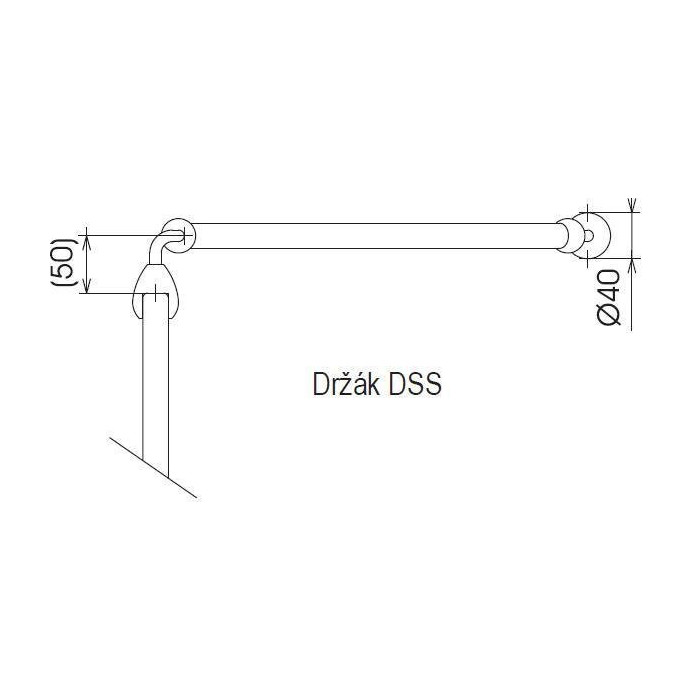 Partition wall RAVAK Supernova DSS