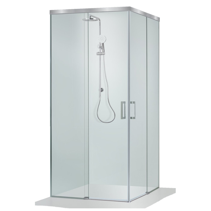 Shower cabin BRASTA GLASS Vesta Soft (Various size options)