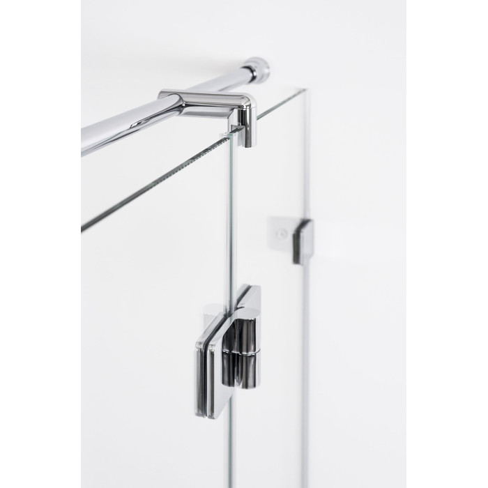 Shower cabin BRASTA GLASS Vita plus - only with left doors (Various size options)