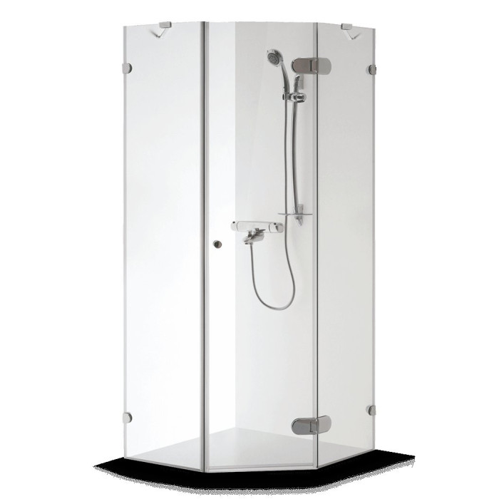Shower cabin BRASTA GLASS Nida (Various size options)