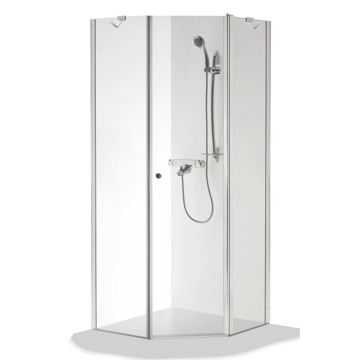 Shower cabin BRASTA GLASS Lina (Various size options)