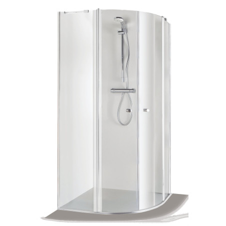 Shower cabin BRASTA GLASS Sonata (Various size options)