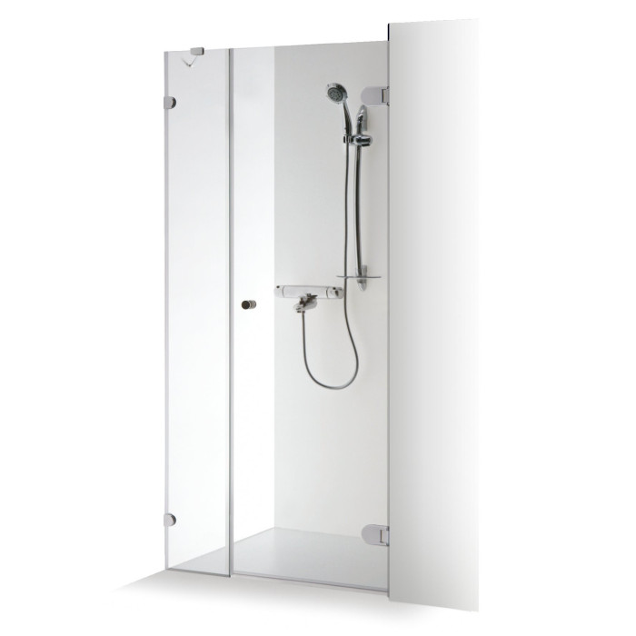 Shower doors with a wall BALTIC BRACKISH IRMA