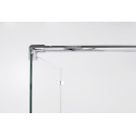 Framed shower wall BALTIC BRANCH DORA