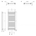 Towel dryer TERMA BONE ONE