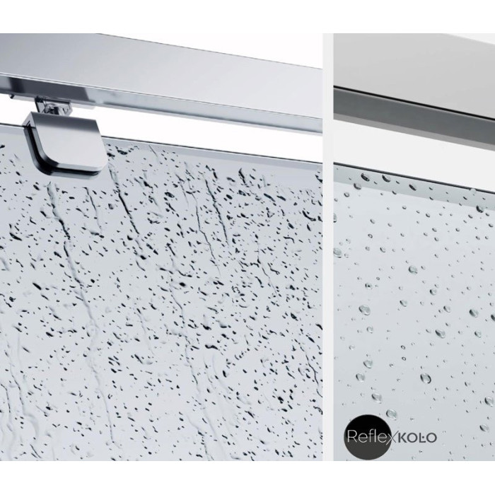 Shower cabin semi-enclosure Kolo GEO 90x90