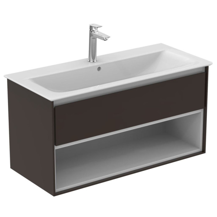 Connect Air VANITY BASIN 104 cm wall-mounted furniture sink