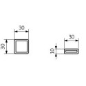 Towel dryer TERMA OUTCORNER