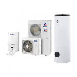 Air-water heat pump 8 kW Gree Versati II with boiler AE HR-200 200 L