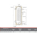 Air-water heat pump 8 kW Gree Versati II with boiler AE HR-200 200 L