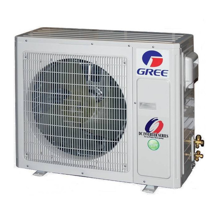 Внешняя часть теплового насоса воздух - вода Gree Versati II+ 9,8/9,5 кВт