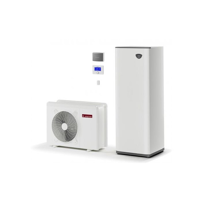 Тепловой насос воздух - вода ARISTON Nimbus Compact 70 S T NET 11.74 кВт Φ3, с интегрированным водонагревателем на 180 (177 л),