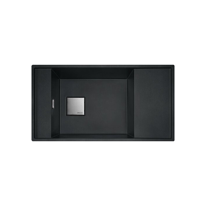 Stone composite (granite) sink FRANKE FRESNO FSG 611-88, onyx (black)