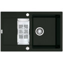 FRANKE MARIS MRG 651-78 stone (granite) sink, onyx (black)