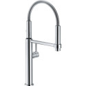 Kitchen (sink) mixer FRANKE PESCARA 360, with pull-out hose, chrome