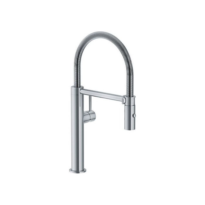 Kitchen (sink) faucet FRANKE PESCARA L, with a flexible spout, stainless steel body