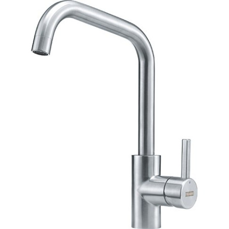 FRANKE KUBUS kitchen (sink) faucet, with a fixed spout, stainless steel body