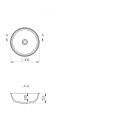 Izlietne VINCENTO Amelika 415 mm