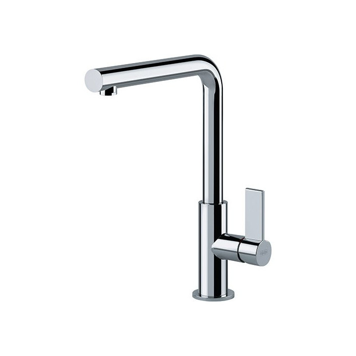 - FRANKE Neptune-Evo mixer, with fixed spout, chrome-plated