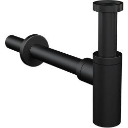Siphon for sink ALCA PLAST 1 1/4"" x 32 mm, black