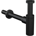 Sifons izlietnei ALCA PLAST 1 1/4"" x 32 mm, melnā krāsā